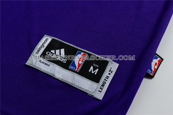 Maillot Manche Courte New Orleans Pelicans Davis Purpura